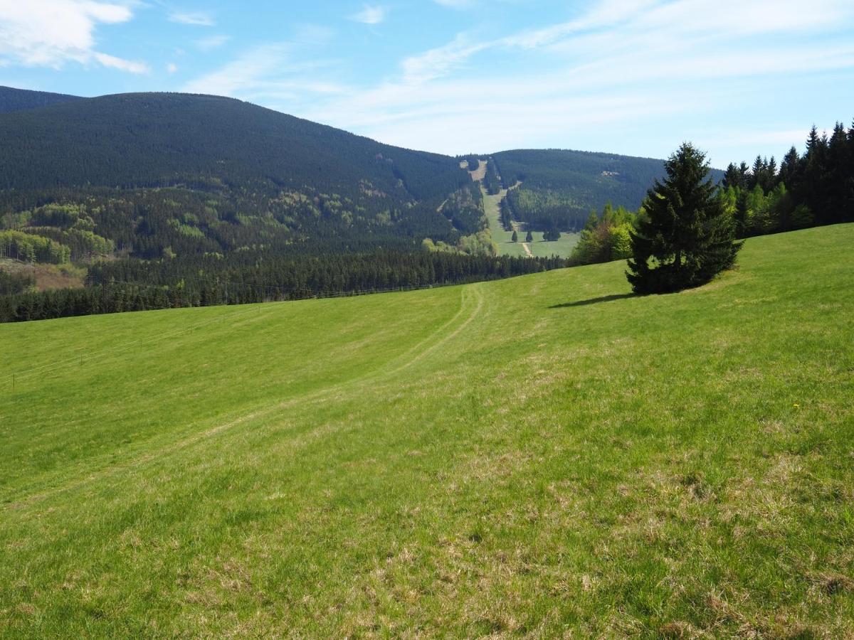 Srub U Lanovky Hostel Ramzova Luaran gambar